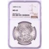 Image 1 : 1899-O $1 Morgan Silver Dollar Coin NGC MS63