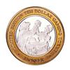 Image 1 : .999 Fine Silver Pioneer Laughlin, Nevada $10 Limited Edition Gaming Token
