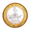 Image 2 : .999 Silver Flamingo Las Vegas Nevada $10 Casino Limited Edition Gaming Token