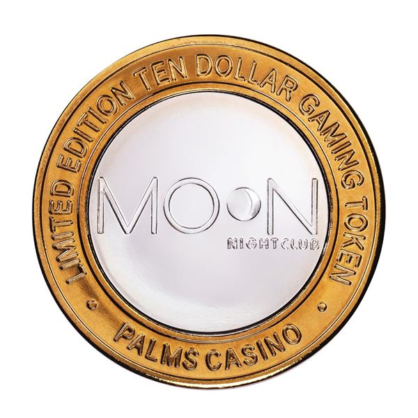.999 Silver Palms Casino Las Vegas, Nevada $10 Limited Edition Gaming Token