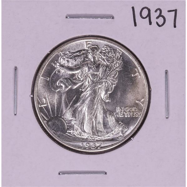 1937 Walking Liberty Half Dollar Coin