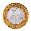 Image 2 : .999 Silver Planet Hollywood Casino Las Vegas $10 Limited Edition Casino Gaming Token