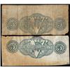 Image 2 : Lot of (2) 1863 $5 The State of Louisiana Baton Rouge, LA Obsolete Banknotes