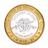 Image 2 : .999 Fine Silver Treasure Island Las Vegas, Nevada $10 Limited Edition Gaming Token