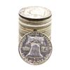 Image 2 : Roll of (20) Mixed Date Franklin Half Dollar Coins