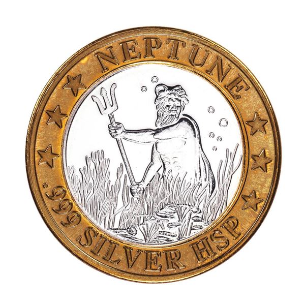 .999 Silver Royal Caribbean Cruise Line $10 Casino Limited Edition Gaming Token