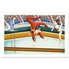 Image 1 : Yuval Mahler "Gymnast" Limited Edition Lithograph on Paper