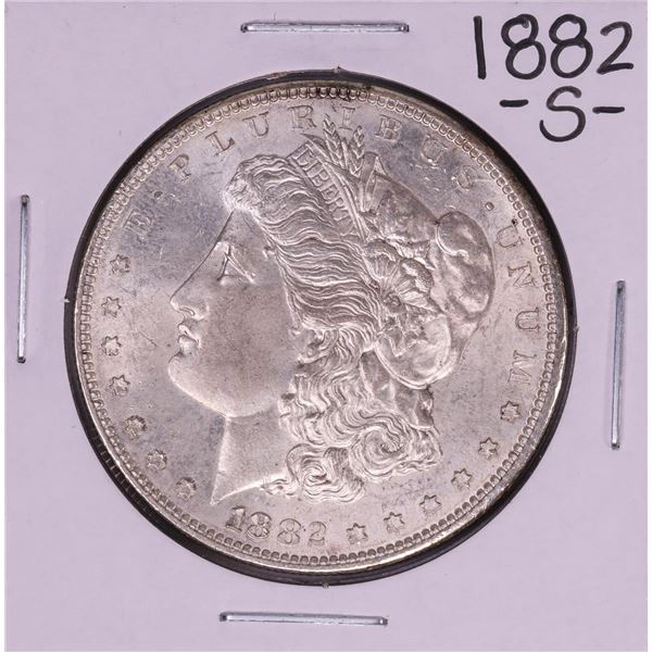 1882-S $1 Morgan Silver Dollar Coin