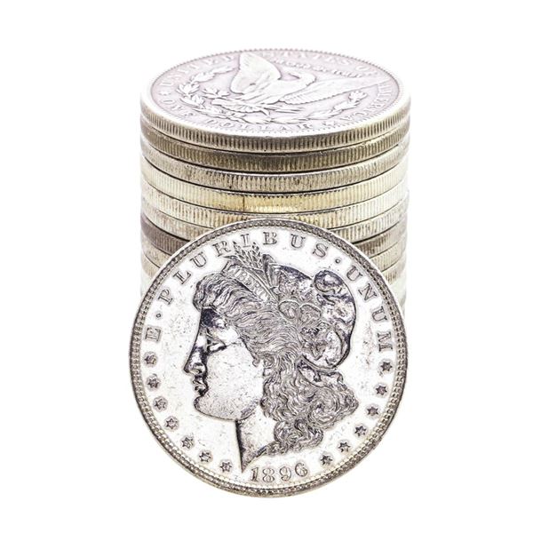 Lot of (17) Pre-1921 $1 Morgan Silver Dollar Coins