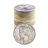 Image 1 : Roll of (20) Brilliant Uncirculated 1924 $1 Peace Silver Dollar Coins