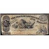 Image 1 : 1863 $5 The State of Louisiana Baton Rouge, LA Obsolete Banknote
