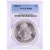 Image 1 : 1881-S $1 Morgan Silver Dollar Coin PCGS MS64