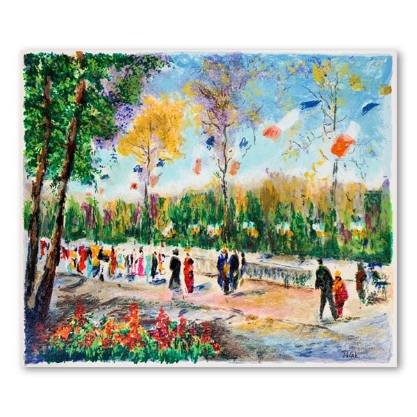 Polak (1922-2008) "Like A Parisian Celebration" Limited Edition Serigraph on Paper