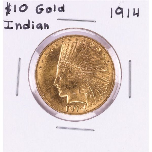 1914 $10 Indian Head Eagle Gold Coin
