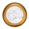 Image 1 : .999 Silver Sam's Town Las Vegas, Nevada $10 Limited Edition Casino Gaming Token