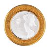 Image 1 : .999 Silver Planet Hollywood Casino Las Vegas $10 Limited Edition Casino Gaming Token