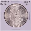 Image 1 : 1887-S $1 Morgan Silver Dollar Coin