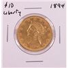 Image 1 : 1894 $10 Liberty Head Eagle Gold Coin