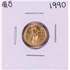 Image 1 : 1990 $5 American Gold Eagle Coin
