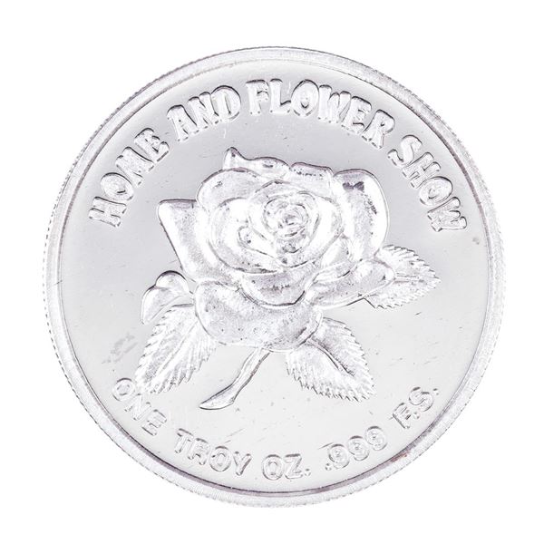 1983 L.A. County Fair for All 1oz .999 Fine Silver Art Round