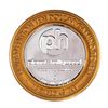 Image 2 : .999 Silver Planet Hollywood Casino Las Vegas $10 Limited Edition Casino Gaming Token
