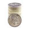Image 1 : Roll of (20) Brilliant Uncirculated 1923 $1 Peace Silver Dollar Coins