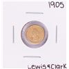 Image 1 : 1905 $1 Lewis and Clark Gold Commemorative Gold Dollar Coin