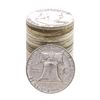 Image 2 : Roll of (20) Mixed Date Franklin Half Dollar Coins