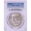 Image 1 : 1922-S $1 Peace Silver Dollar Coin PCGS MS65