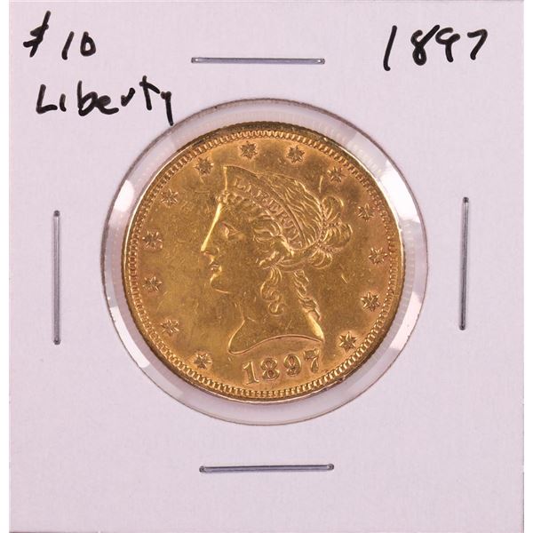 1897 $10 Liberty Head Eagle Gold Coin