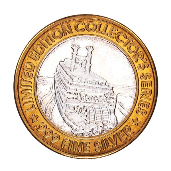 .999 Silver Harrah's Kansas City, MO $10 Casino Limited Edition Gaming Token