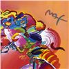 Image 2 : Peter Max "Zero in Love" Original Mixed Media on Paper