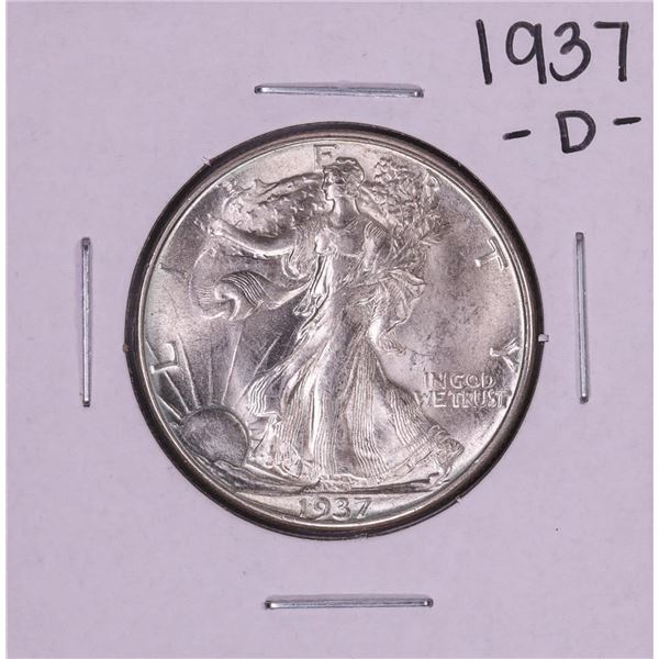 1937-D Walking Liberty Half Dollar Coin