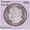 Image 1 : 1886 $1 Morgan Silver Dollar Coin