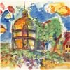 Image 2 : Ensrud "Chateau Latour" Original Mixed Media on Paper