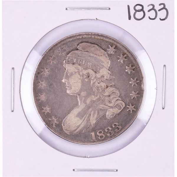 1833 Capped Bust Half Dollar Coin