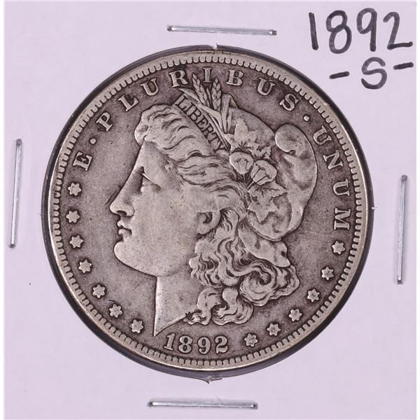 1892-S $1 Morgan Silver Dollar Coin