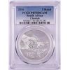 Image 1 : 2016 Proof South Africa 2 Rand Cheetah Silver Coin PCGS PR70DCAM
