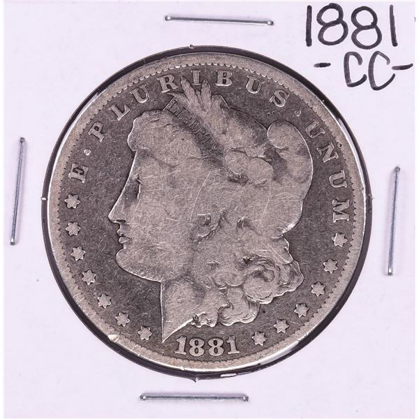 1881-CC $1 Morgan Silver Dollar Coin