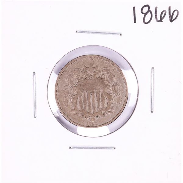 1866 Shield Nickel Coin