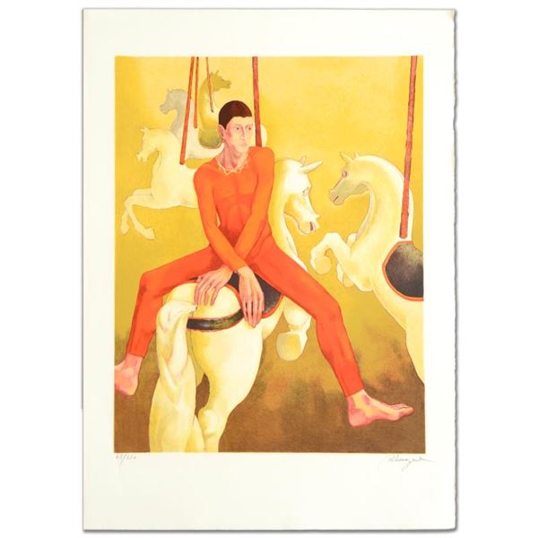 Daniel Riberzani "Carousel" Limited Edition Lithograph on Paper