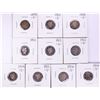 Image 1 : Lot of (10) Miscellaneous Date Barber Dime Coins