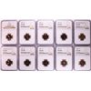 Image 1 : Set of 1956-1964 Proof Lincoln Wheat Cent Coins NGC PF67RD