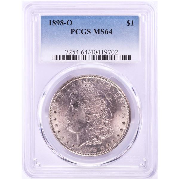 1898-O $1 Morgan Silver Dollar Coin PCGS MS64