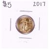 Image 1 : 2017 $5 American Gold Eagle Coin