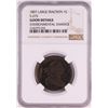 Image 1 : 1807 Large Fraction S-275 Draped Bust Large Cent Coin NGC Good Details