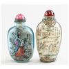Image 3 : Lot of Two Glass Chinese Snuff Bottles
