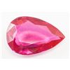 Image 1 : 47.40ct Pear Cut Pink Natural Ruby GGL