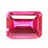 Image 1 : 65.45ct Emerald Cut Pink Natural Ruby GGL