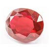 Image 2 : 36.30ct Oval Cut Blood Red Natural Ruby GGL
